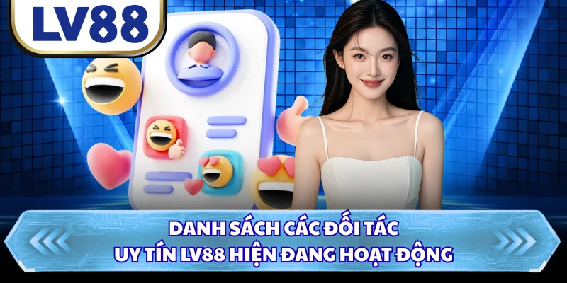 Danh sách các đối tác uy tín LV88 hiện đang hoạt động
