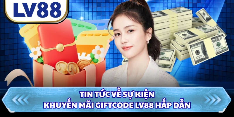 Tin tức về sự kiện khuyến mãi giftcode LV88 hấp dẫn